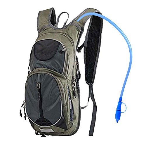 Tragbare 2 Liter Trinkblase,Wasserblase, RANIACO Sport Wasser Blasen für den Außenbereich - 7