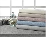 COLCHA MULTIUSOS FOULARD PLAID LISO para cama o sofá FABRICADO EN ESPAÑA LAVAR EN AGUA FRIA NO NECESITA PLANCHA SIN CENTRIFUGADO 80% ALGODÓN Y 20% POLIESTER LARGA DURACIÓN
