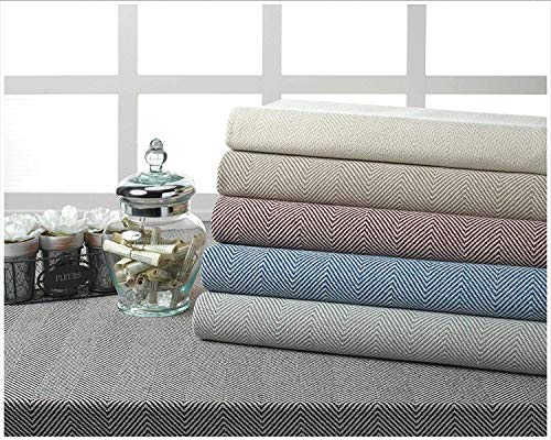 (ESPIGA LISA 220 CAMEL) COLCHA MULTIUSOS* FOULARD PLAID LISO FABRICADO EN ESPAÑA* (220_x_260_cm CAMA 150 O SOFÁ 3 PLAZAS, CAMEL MARRÓN)