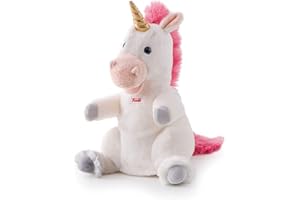 Marionnette Licorne Trudi | Marionnettes et marionnettes en Peluche pour Le théâtre Trudi. Jeu pour Les Enfants. Racontez et créez des Histoires. | 17x30x17cm S | Puppets | modèle 29910