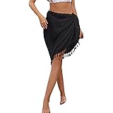 Nappa spiaggia donna piccola gonna corta bikini spiaggia vacanza costume da bagno gonna mezza coperta pareo donna spiaggia