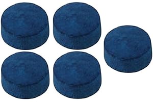 Elk Master 13mm Pool Billiard Cue Tips - Set of 5 by Elk-Master