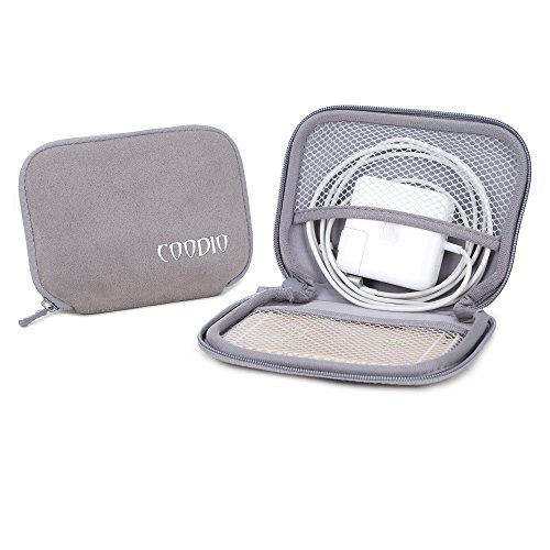 Coodio® Universal 15.6 Zoll Laptophülle + Zubehör Tasche für Apple Macbook Pro Retina 15 (Fit all 15.6 inch ultrabook laptop notebook) – Farbe Grau - 5