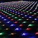 Produktbild elegantstunning Lichtkette Weihnachtsbaumbeleuchtung Weihnachtsschmuck 1.5m*1.5m Sternenhimmel Atmosphäre Netz für Innnen und Außen Garten Dekoration Party Weihnachten