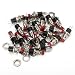 Produktbild BQLZR Red Mini Momentary On Off Push Button Micro Switch 0.5A Pack of 20