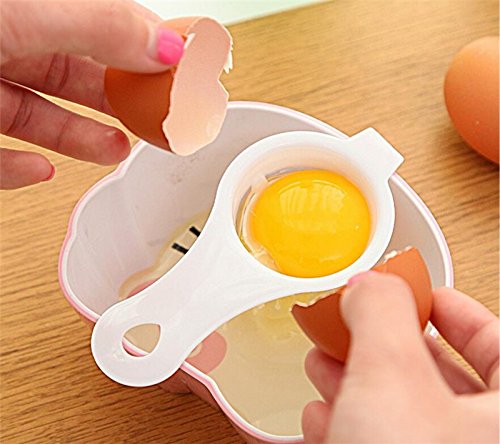 JUNGEN Eigelbtrenner DIY Eigelb Separator Küchenhelfer Eiertrenner Eier trennen Trenner Ei weiß Eggwhite - 3