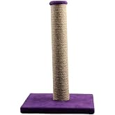 Herniks &Ccedil;ubuk Kedi Tırmalama Tahtası 40 Cm (Mor)