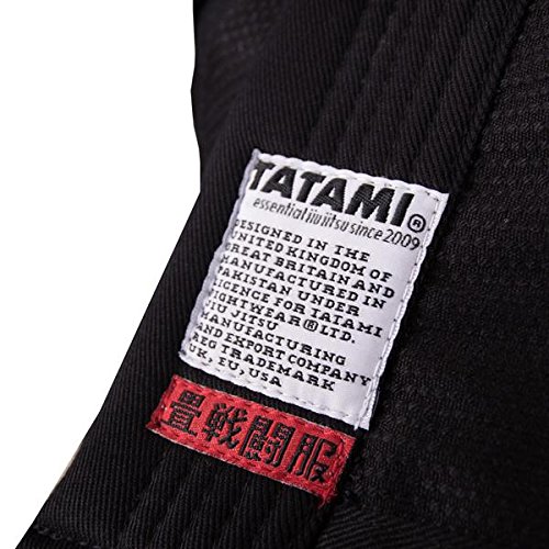 Tatami Fightwear Tatami Hokori GI – Black-a2 X L