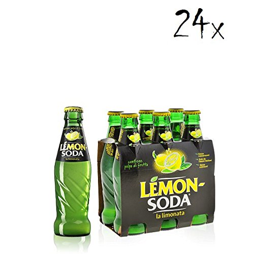 Lemonsoda 24x Campari Lemon Soda Soft Drink Beverage 200ml