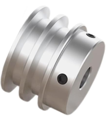 Poulie Trapézoïdale HZ SPZ 1 Gorge 160 Mm Alésage 22 Mm Clavette 6 Mm – Poulie Moteur Courroie Acier Galvanisé