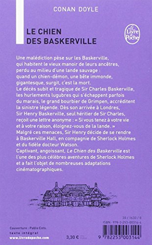 Book's Cover of Le Chien des Baskerville