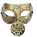 Produktbild PRIMI Vintage Golden Maske Retro römischen Gladiator Masquerade Masken