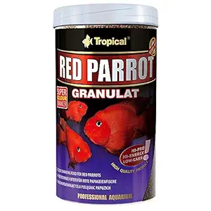 TROPICAL Red Parrot Fish Food, 1000 ml