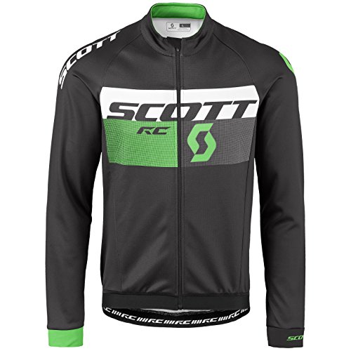 Scott RC AS WP Winter Fahrrad Trikot schwarz/grün 2017