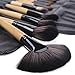 Wholesale Solutions Ltd® - 24 Pcs Professional Make up Brush Set Foundation Brushes Kabuki Fan Brushes Case