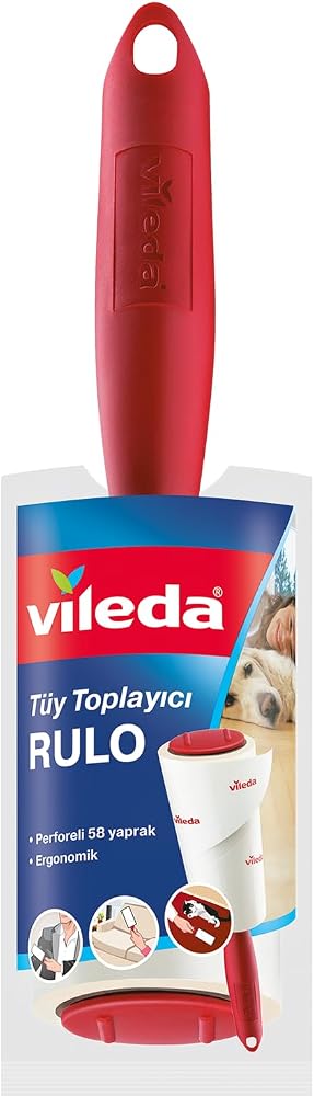 Vileda 151934 Tüy Toplayıcısı Rulo, Perforeli, 58 yaprak, Tekli Paket