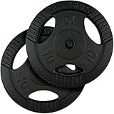 BOHRUNG 30/31 mm: Gewichtsscheibe passt ideal auf alle gängigen Kurz-, Lang- und Curl-Hantelstangen mit einem Durchmesser von 30 mm