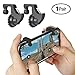 Produktbild Teepao Sensitive Mobile Game Controller Ergonomische Feuer und Ziel Tasten für PUBG / L1R1 / Fortnite/Regeln des Überlebens/Messer Out, Schießen Spiel Hilfssteuerknüppel für Android IOS Smartphone