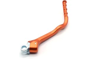 JFGRACING Forged Kick Start Starter Lever Pedal For 250 300 350 450 500 EXC SX XCW XCF 11-16 250TE 300TE 12-15 250TC 14-15 - Orange
