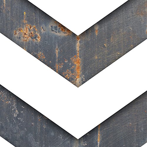 PURO TAPETE | 3 Motive zur Auswahl | Realistische Tapete ohne Rapport und Versatz | Kein sich wiederholendes Muster | 10m VLIES Tapetenrolle | Zig Zag Zickzack Muster f-A-0307-j-b - 4