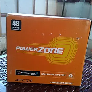 Power Zone Car Batteries TWO Wheelers 48PZTX7R