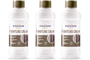Clicson® Kit 3 Furniture Cream Stanhome - Crema di Bellezza per mobili in Legno (3 flaconi)