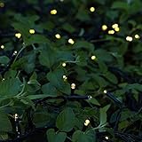 GDEALER LED Solar Lichterkette Weihnachten Decoration 22m 200 LED 8 Modes Wasserdicht für Outdoor Party, Haus Dekoration, Hochzeit, Weihnachten, Feier Festakt (Warmweiß) - 3