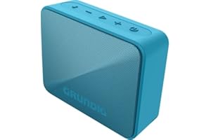 GRUNDIG Solo+ Blue Bluetooth Lautsprecher, Soundbox, 3.5 W RMS Leistung, 30 Meter Reichweite, mehr als 20 Stdn. Spielzeit, Bluetooth 5.3, Spritzwassergeschütztes Gehäuse (IPX5), Schwarz