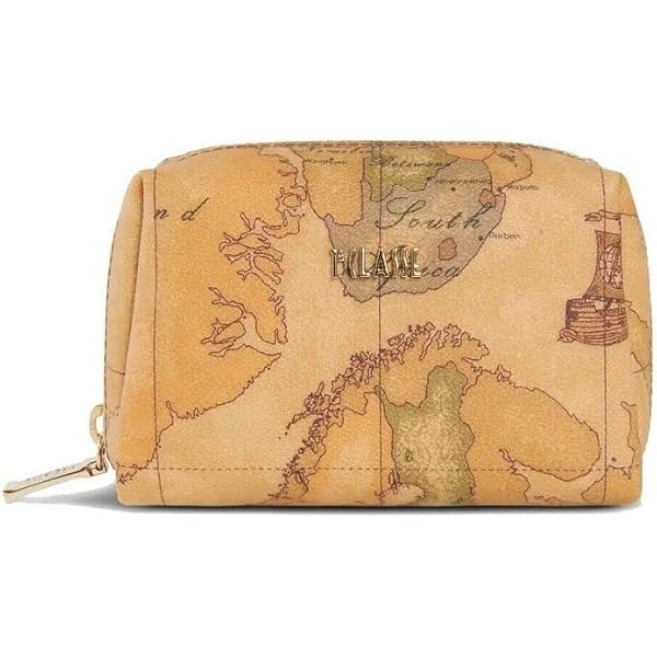 Pochette Alviero Martini Beige In Pelle - Modello E202/9332, Borse A Mano Primavera/Estate