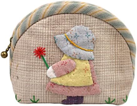 Coin Purse Beginner Sewing Project Simple Sewing Kit Fun Craft Gifts (Girl)