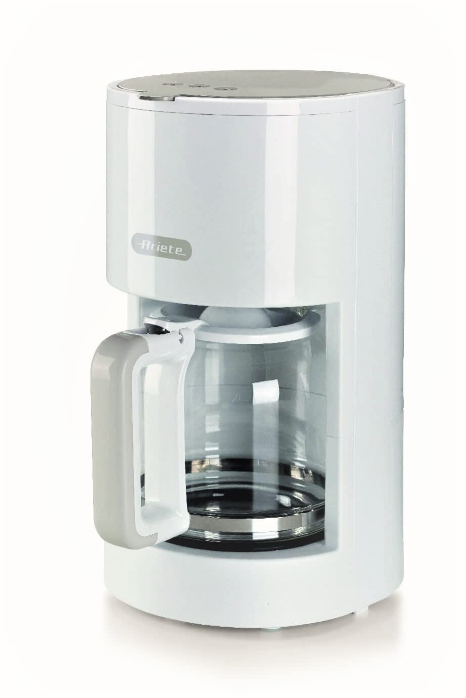 Ariete Breakfast 1395 Filter Coffee Maker, American Coffee Maker, Up to 12 Cups, Water Level Indicator, Heating Plate, Washable Filter and Filter Holder, Drip Protection, Colour