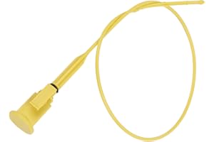 GZD Jauge d'huile, jauge de niveau d'huile 8200457625 jaune pour remplacement de voiture pour Master Trafic II