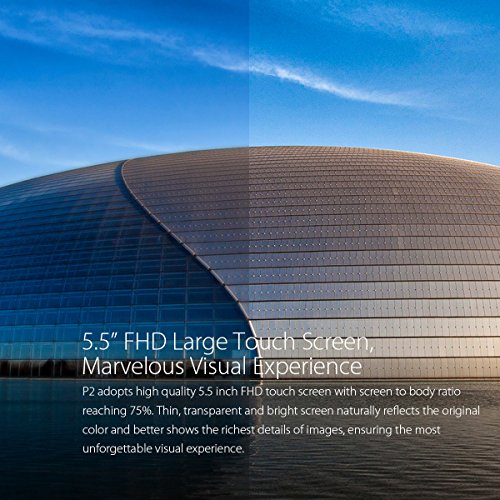 Blackview P2 - 6000mAh Smartphone Ohne Vertrag 5.5 Zoll FHD Touch-Display, MTK6750T Octa Core Prozessor, 4GB RAM/64GB ROM, Android 6.0 4G Dual SIM Dual Standby