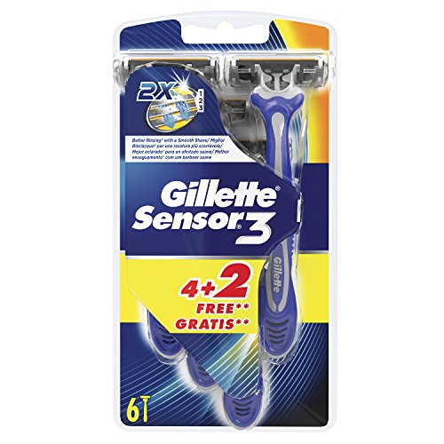 Preisvergleich Produktbild Maquinilla Desechable Con Recambio Gillette Sensor 3, 4 + 1 und