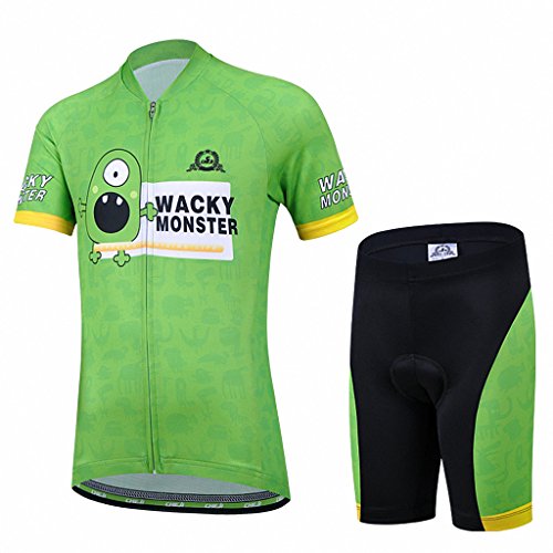 Ateid Kinder Radtrikot Set Kurzarm mit Radhose