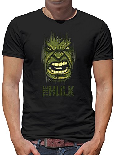TLM Hulk Face T-Shirt Men XXXL Black 