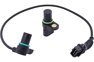 DOO ENGY Nockenwellensensor Impulsgeber Nockenwellen-Positionssensor Einlass Auslass Nockenwellen Sensor Nockenwellenposition Geber für 3er E46 Cabrio Coupe 5er E60 E39 7er E65 E66 X3 E83 X5 E53 Z3 E36 Z4 E85