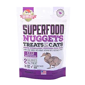 SuperFood Nuggets Treats for Cats - Duck Recipe