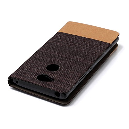 Slynmax-Housse-Sony-Xperia-XA2-Coque-Toile-Motif-Classique-Commerce-Housse-en-CU