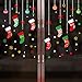 Produktbild New Christmas New Year Wall Sticker Cartoon Christmas Socks Christmas Gift Window Glass Door Decoration