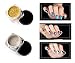DE'LANCI Mirror Nail Glitter Powder 2 Box 3g-Gold Silver Pigment Powder Nail Art Chrome-Glitter Dust Powder - Decoration Nails Art-Beauty Makeup Cosmetics Tools Kit with 2Pcs Sponge Stick ...