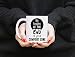 Produktbild Tasse 'Life begins at the end of the comfort zone' - Motiv Spruch Fototasse