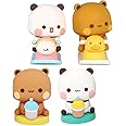 LUFEIS Bubu Dudu Bobble Figures, Pack of 4 Bubu and Dudu Figures