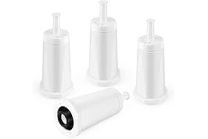 TOSAVGA Lot de 4 filtres à eau de rechange pour Sage Machine à Café, Compatibles avec Sage Barista Express Pro, Filtres à eau pour SES008 SES810 SES875 SES880 SES920 SES980 SES990 Machines à Café