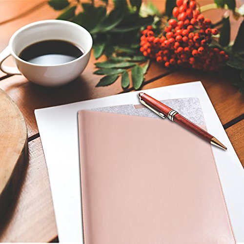 WALNEW 13.5 Microsoft Surface Book 13.5 Zoll Schutzhülle, Hülle, Case, Cover, mit Zwei-Taschen-Design mit Geschütztem Inneren und Externem Mousepad,Rosa - 7