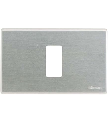 Placa BTicino Magic • 6 Tornillos • Oxidal • Modelo 506/6 • Nueva Original