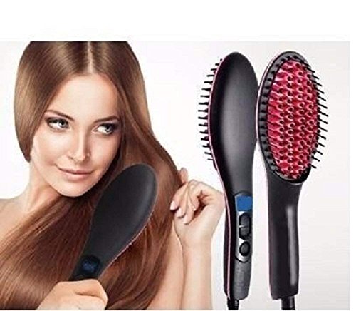 OLIS Ceramic Professional Electric Hair Straightener Brush with Temperature Control and Digital Display Brush For Women RS.519 (74.00% Off) - Amazon OLIS Ceramic Professional Electric Hair Straightener Brush with Temperature Control and Digital Display Brush For Women RS.519 (74.00% Off) - Amazon