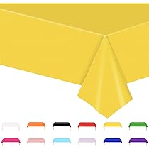 Tovaglia Per Feste Noir 137x274 Cm - Impermeabile Antimacchia, Per Compleanni, Matrimoni E Eventi - Foto 8