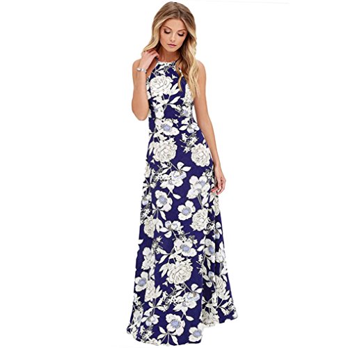 LILICAT Frauen Sommer Boho Lange Maxi Abend Party Kleid Strand Kleider Sundress - 2
