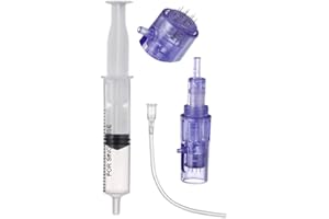 BOWKA 8 aghi di ricambio a 12 pin, con filettatura regolabile, per Microneedling Pen elettrica Derma Pen (12 PIN)
